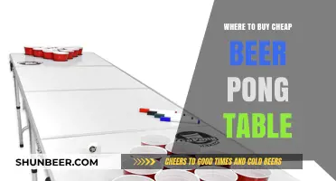 Cheap Beer Pong Tables: Top Affordable Options Revealed