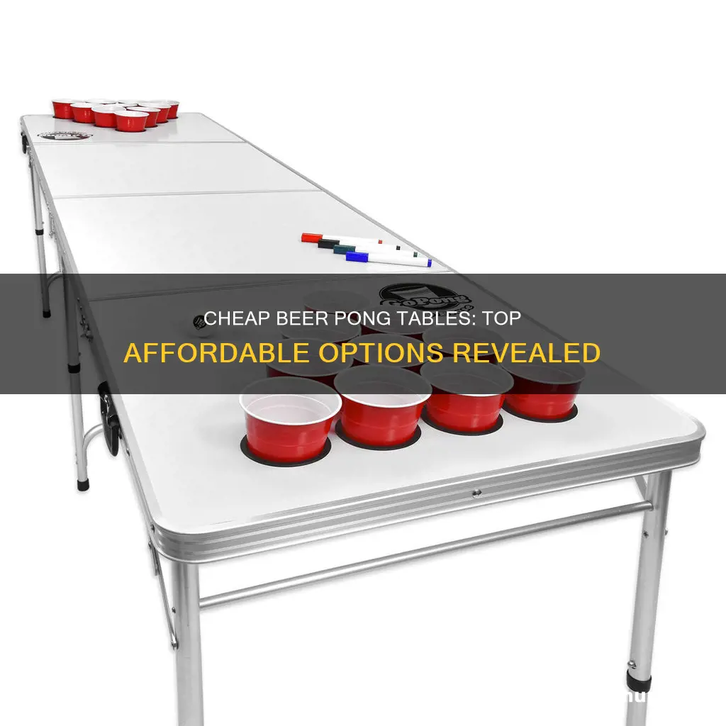 where to buy cheap beer pong table