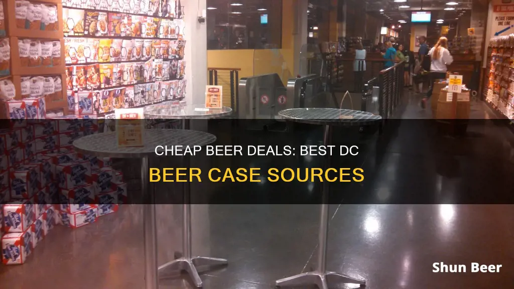 where to buy cheap cases of beer dc