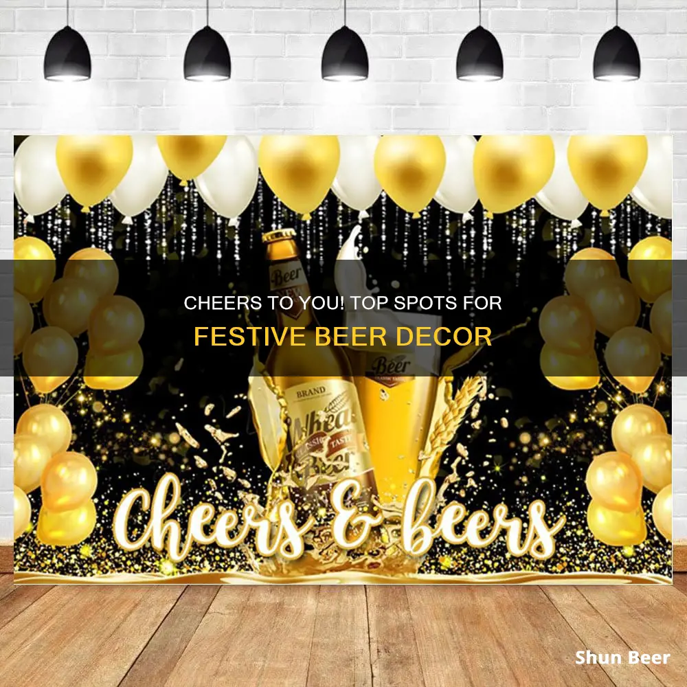 where to buy cheers and beer decorations