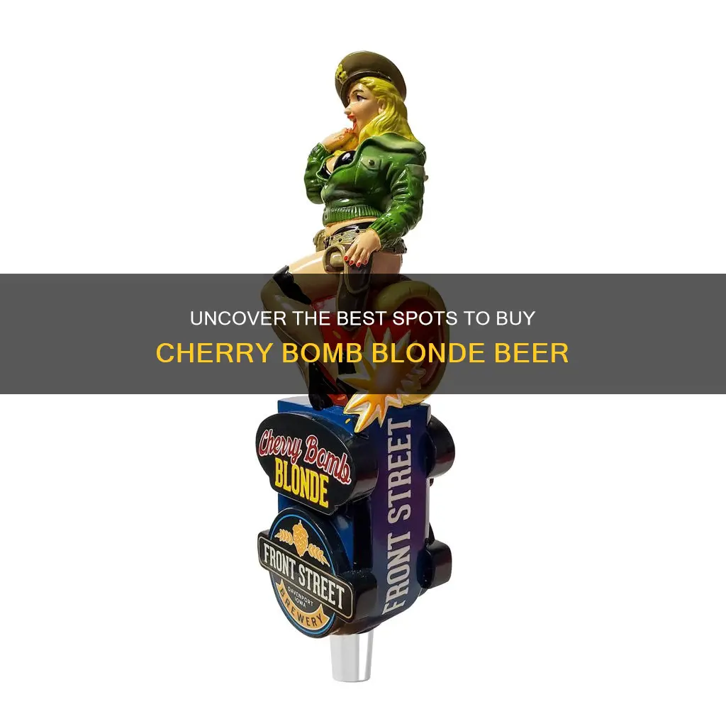 where to buy cherry bomb blonde beer