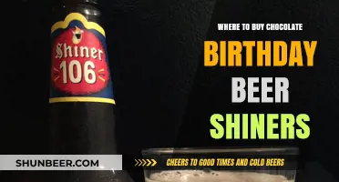 Indulge in Sweet Celebrations: Top Spots for Chocolate Birthday Beer Shiners