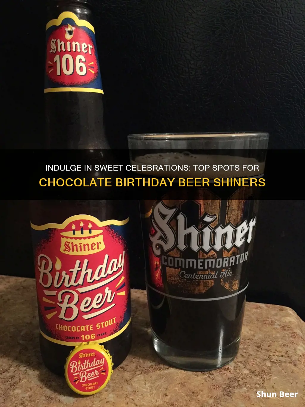 where to buy chocolate birthday beer shiners