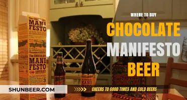 Uncover the Secrets: Where to Find Chocolate Manifesto Beer