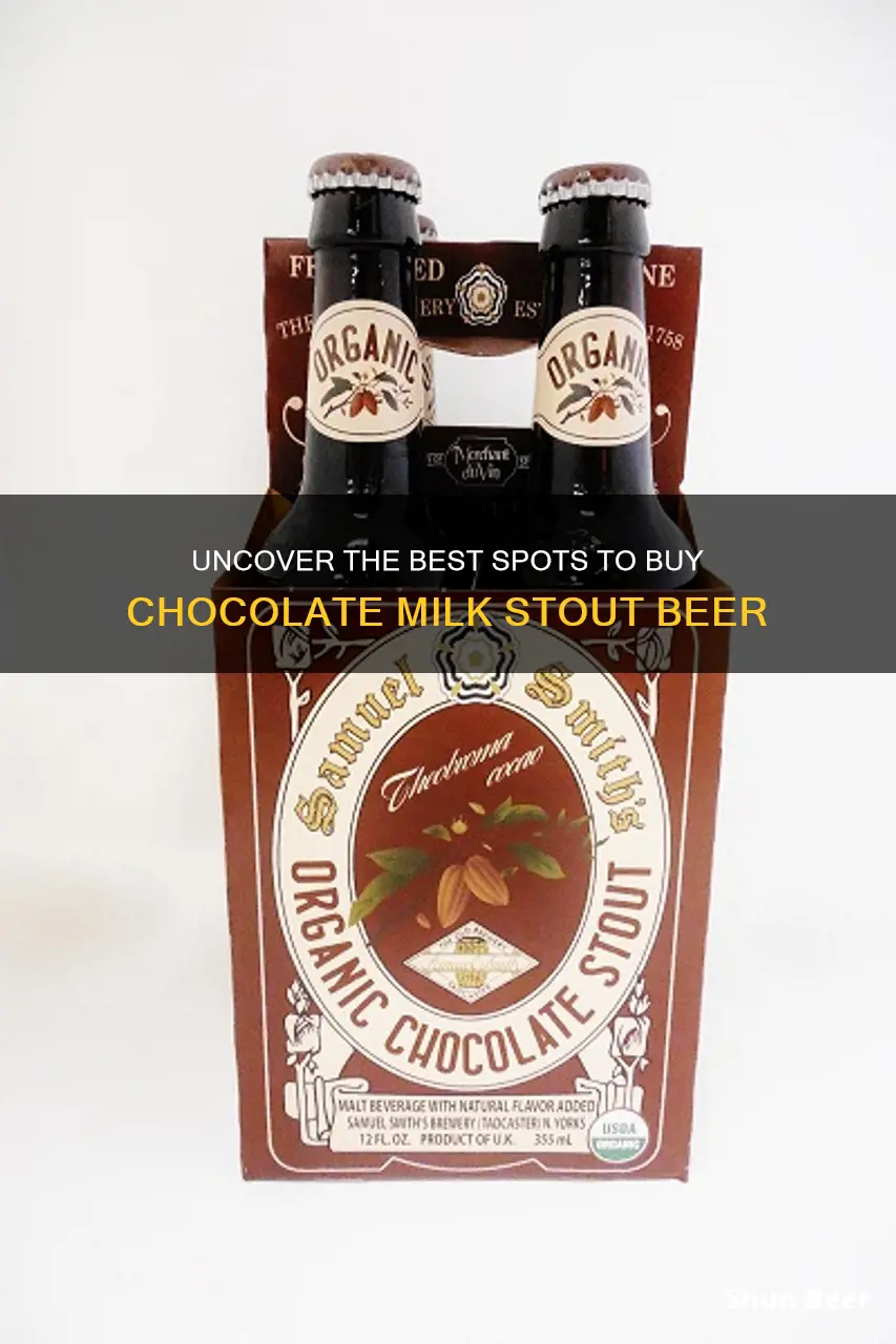 where to buy chocolate milk stout beer