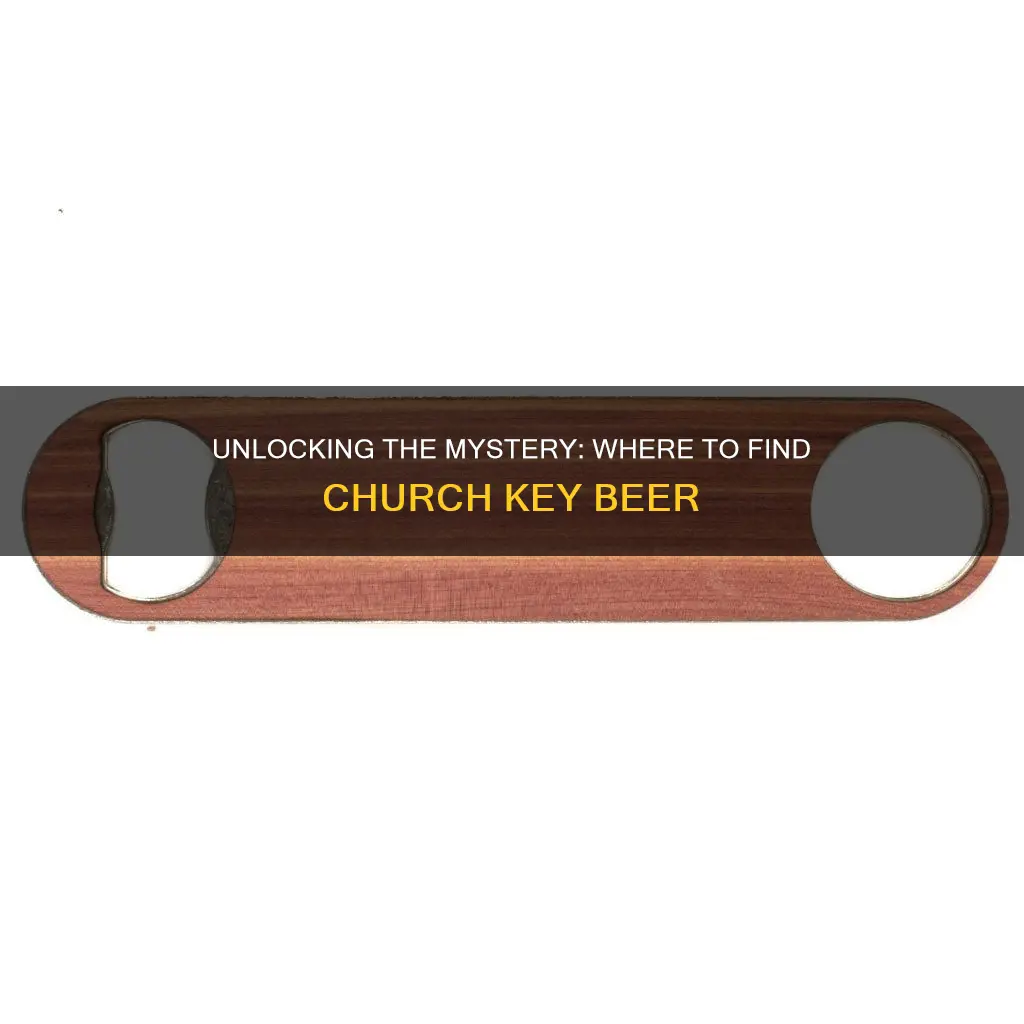 where to buy church key beer