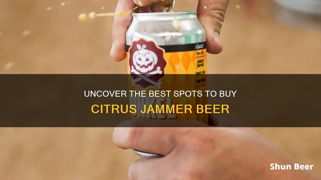 where to buy citrus jammer beer