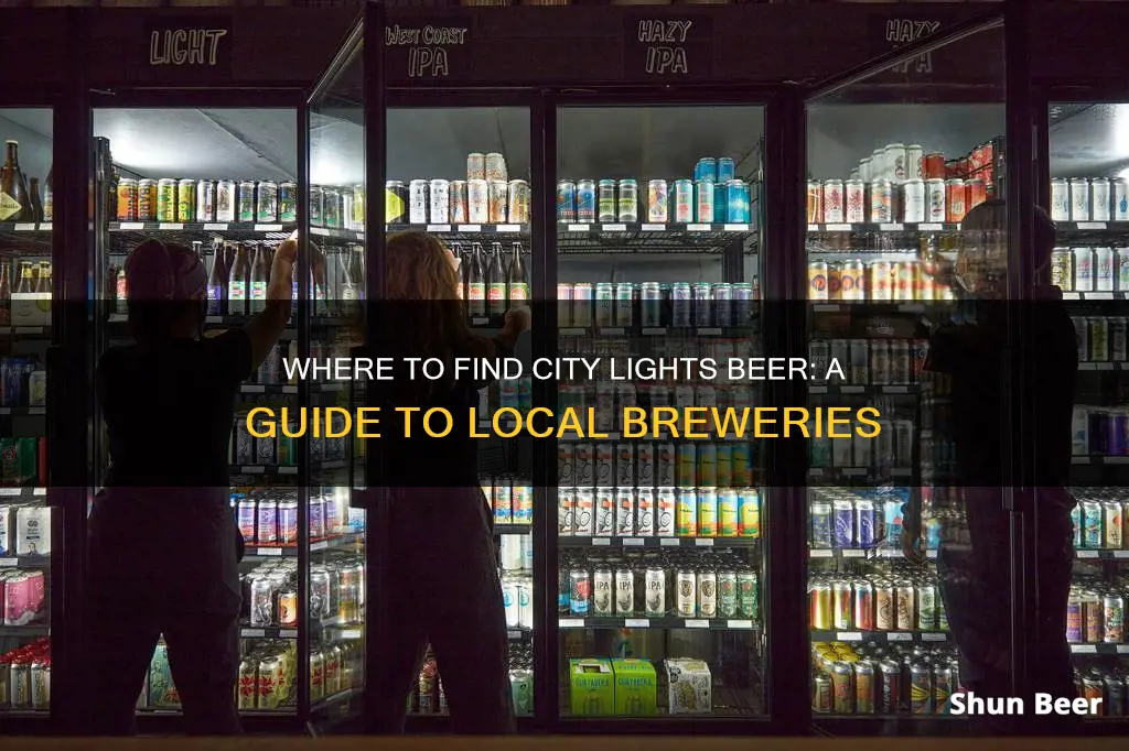 where to buy city lights beer