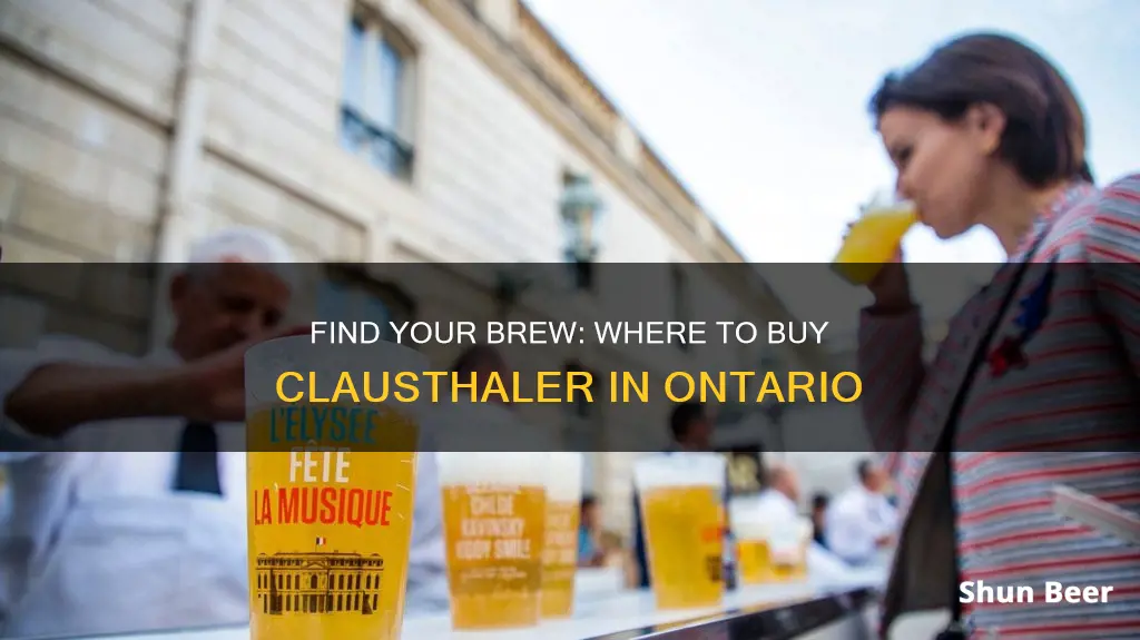 where to buy clausthaler beer in ontario