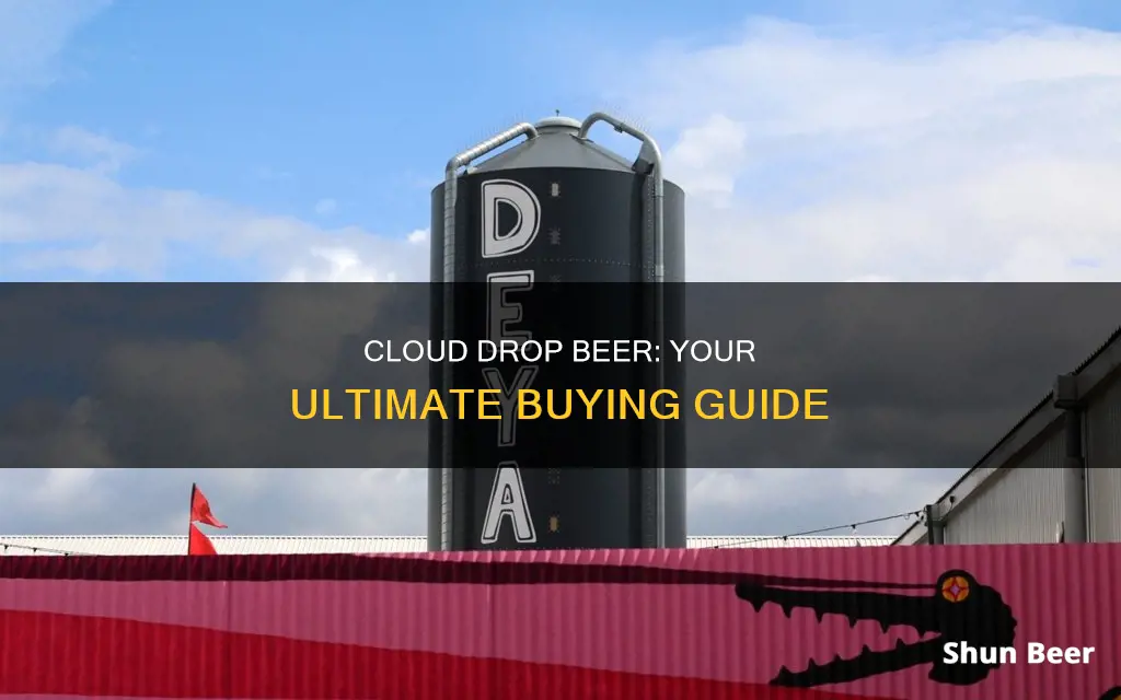 where to buy cloud drop beer