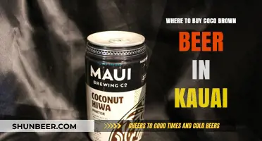 Coco Brown Beer: Find It in Kauai!