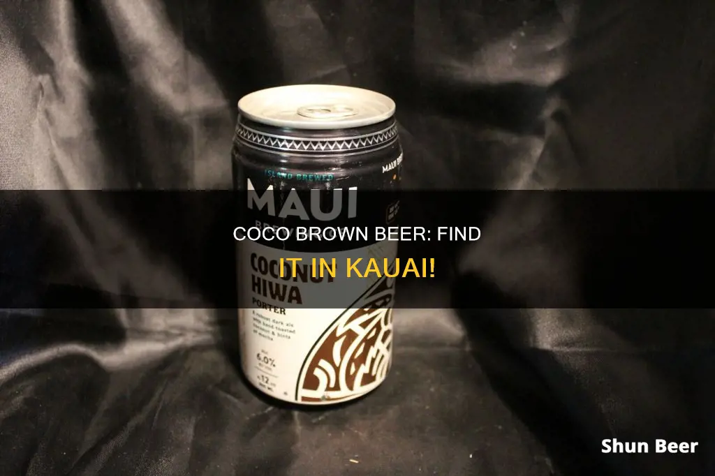 where to buy coco brown beer in kauai