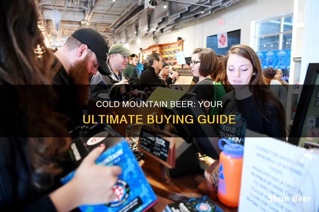 where to buy cold mountain beer