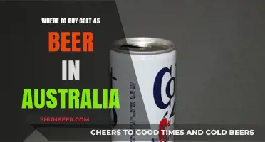 Colt 45 Beer: Your Guide to Australian Sources