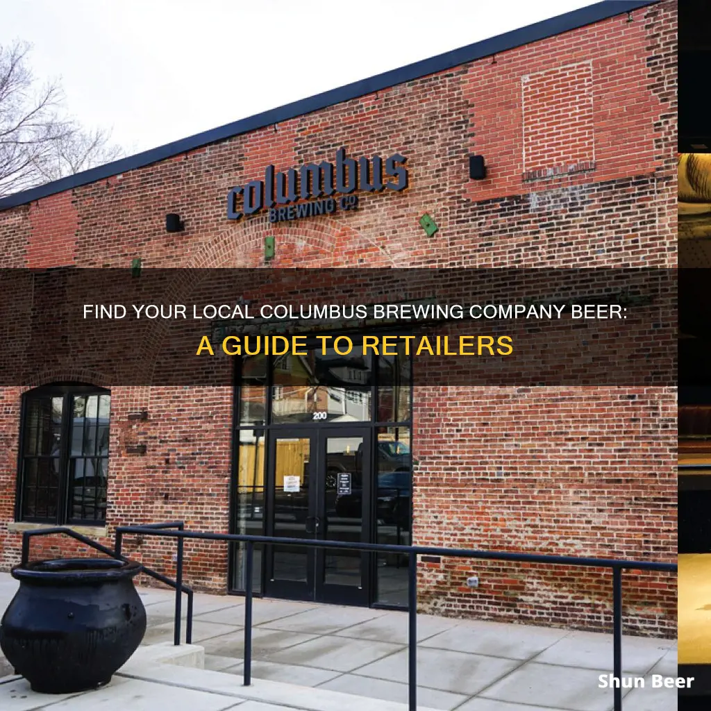 where to buy columbus brewing company beer