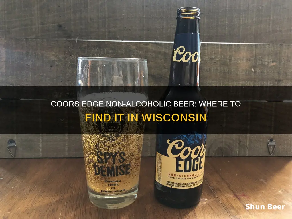 where to buy coors edge non alcoholic beer in wisconsin