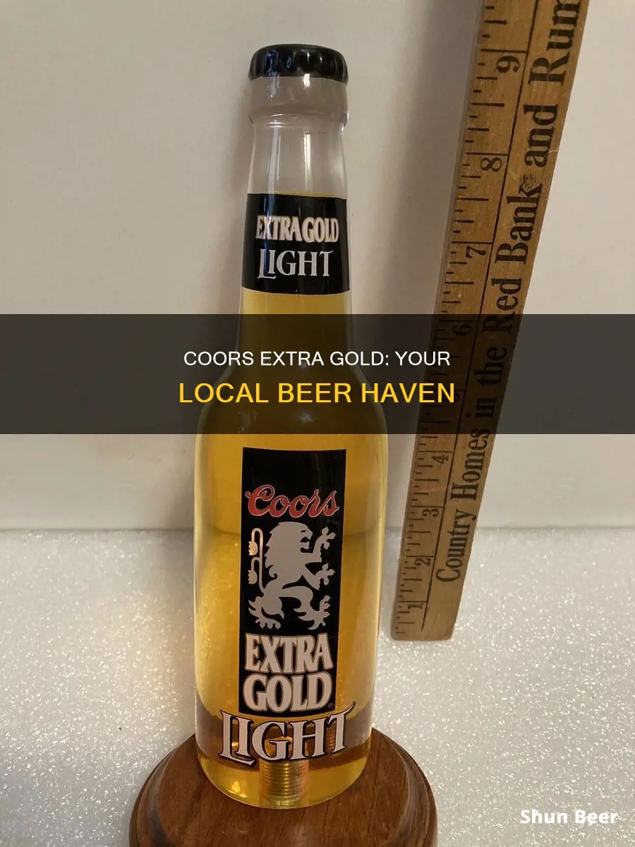 where to buy coors extra gold beer