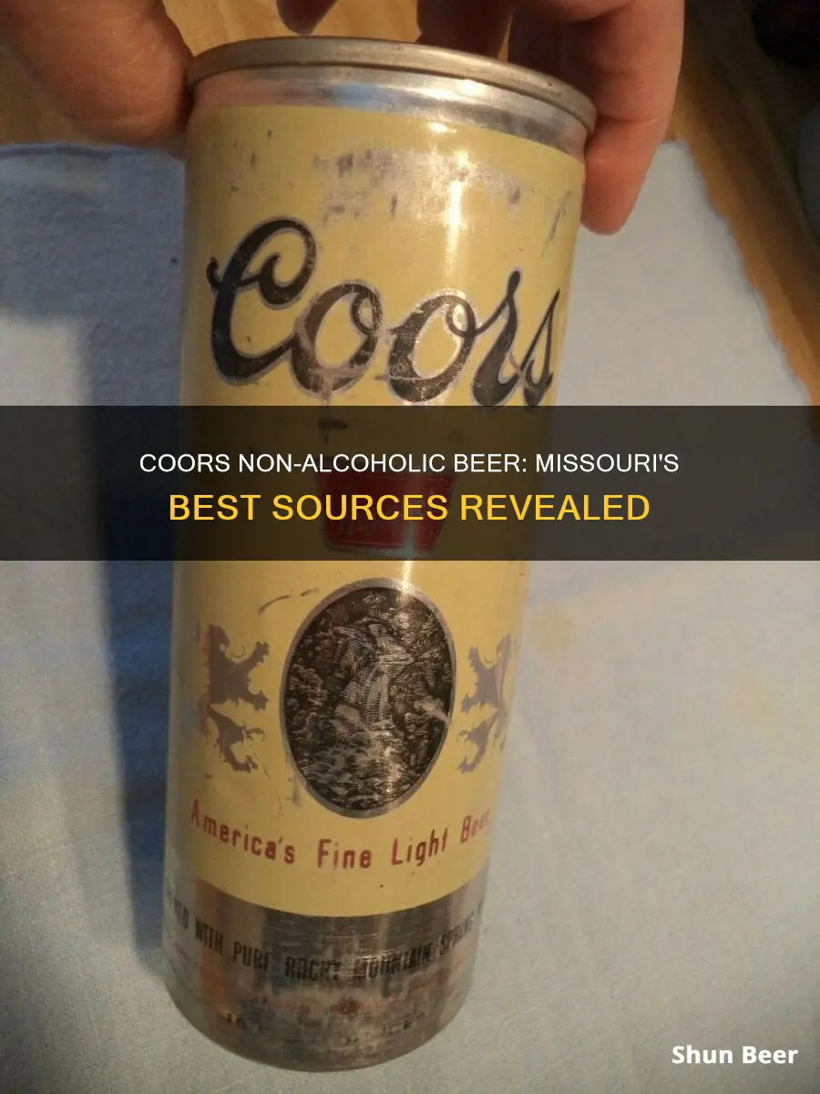 where to buy coors non alcoholic beer in missouri