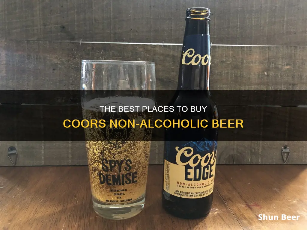 where to buy coors non alcoholic beer