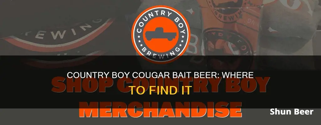 where to buy country boy cougar bait beer