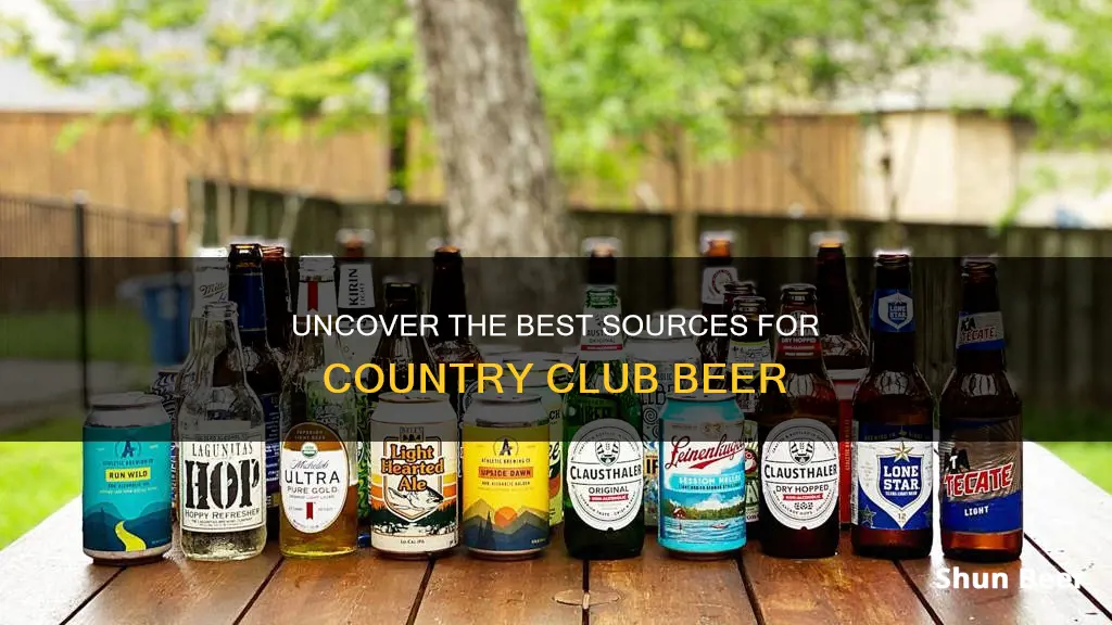 where to buy country club beer