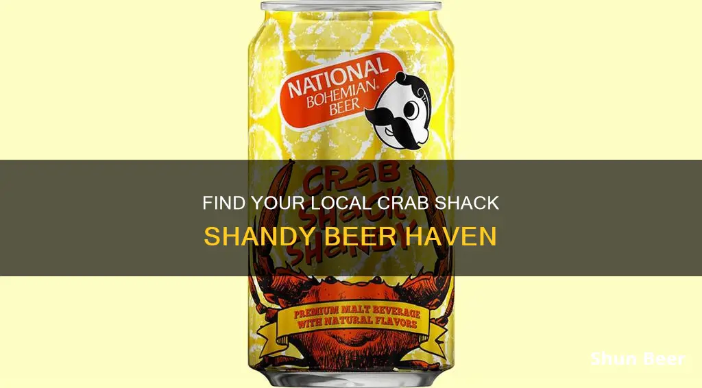 where to buy crab shack shandy beer