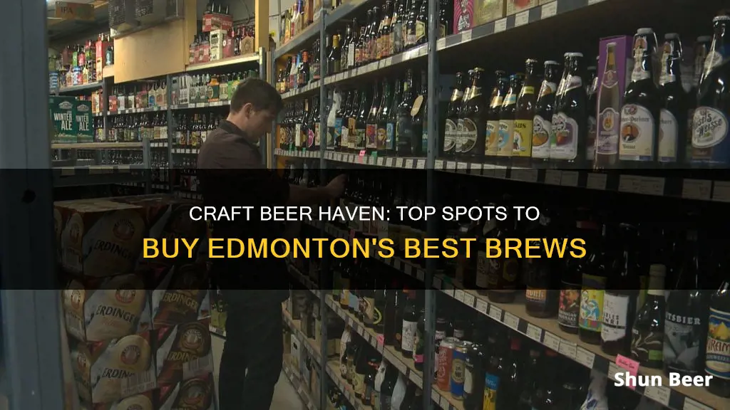 where to buy craft beer edmonton