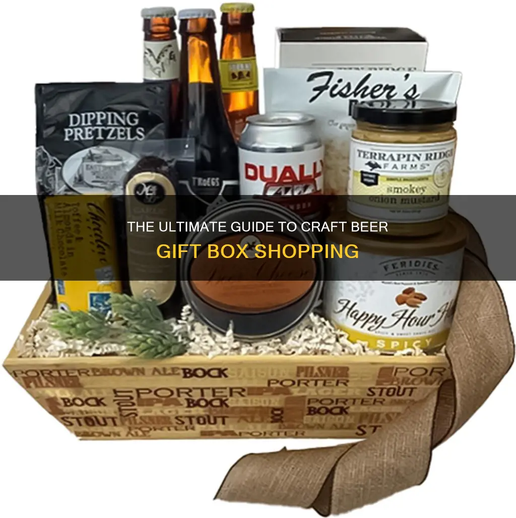 where to buy craft beer gift boxes