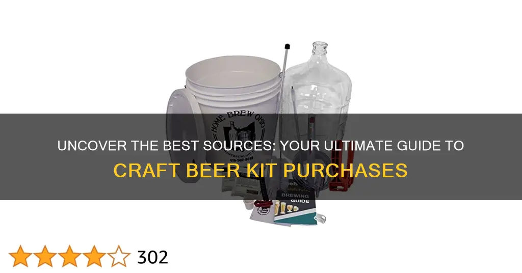 where to buy craft beer kit