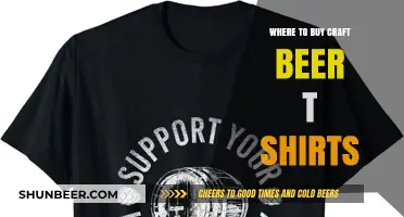 Craft Beer Enthusiast Gear: Top Spots to Buy T-Shirts