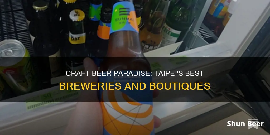 where to buy craft beer taipei