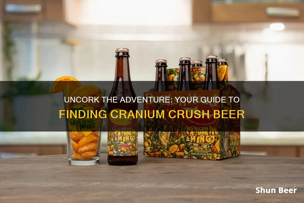 where to buy cranium crush beer