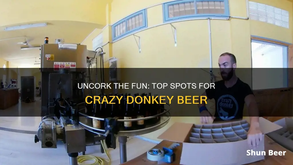 where to buy crazy donkey beer