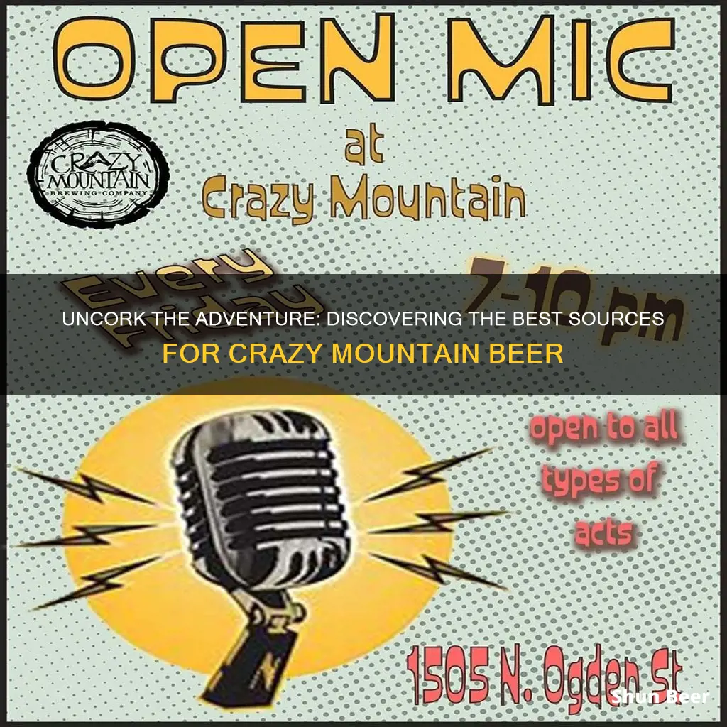 where to buy crazy mountain beer