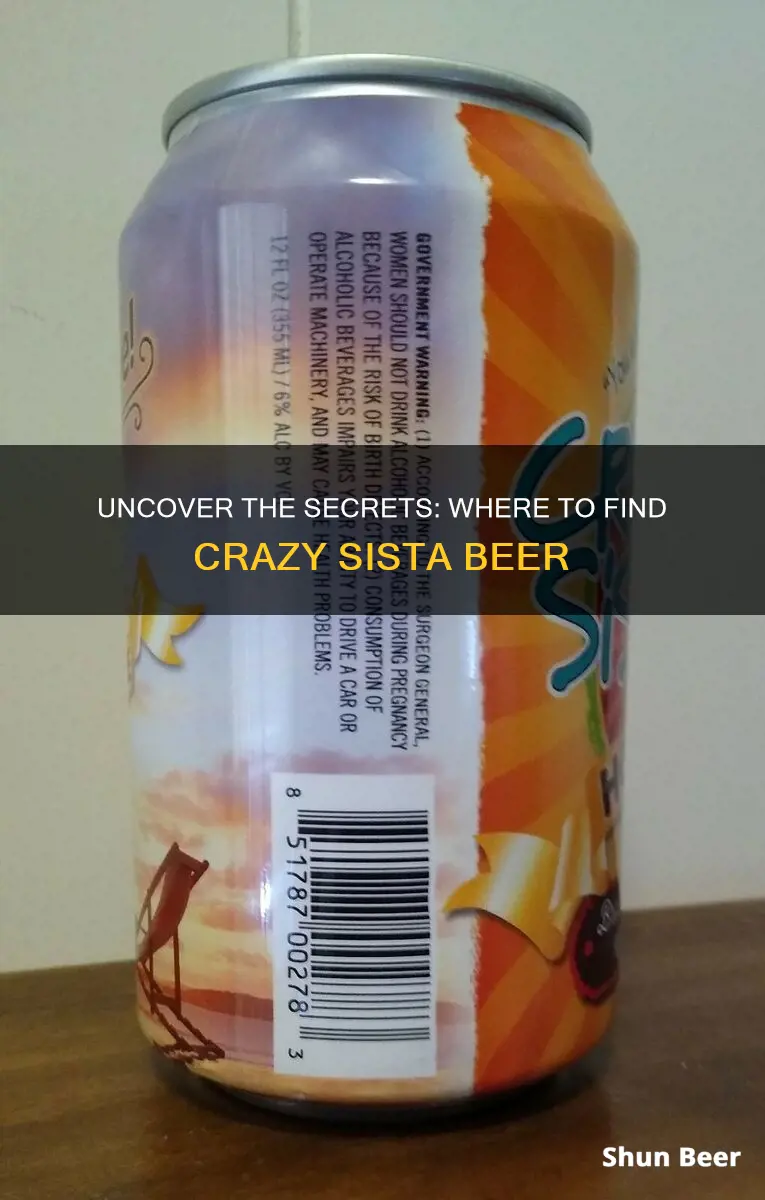 where to buy crazy sista beer