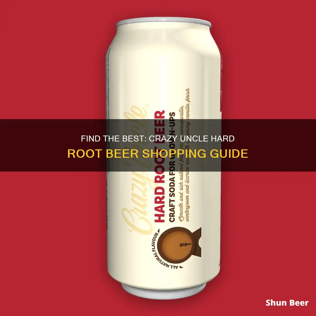 where to buy crazy uncle hard root beer