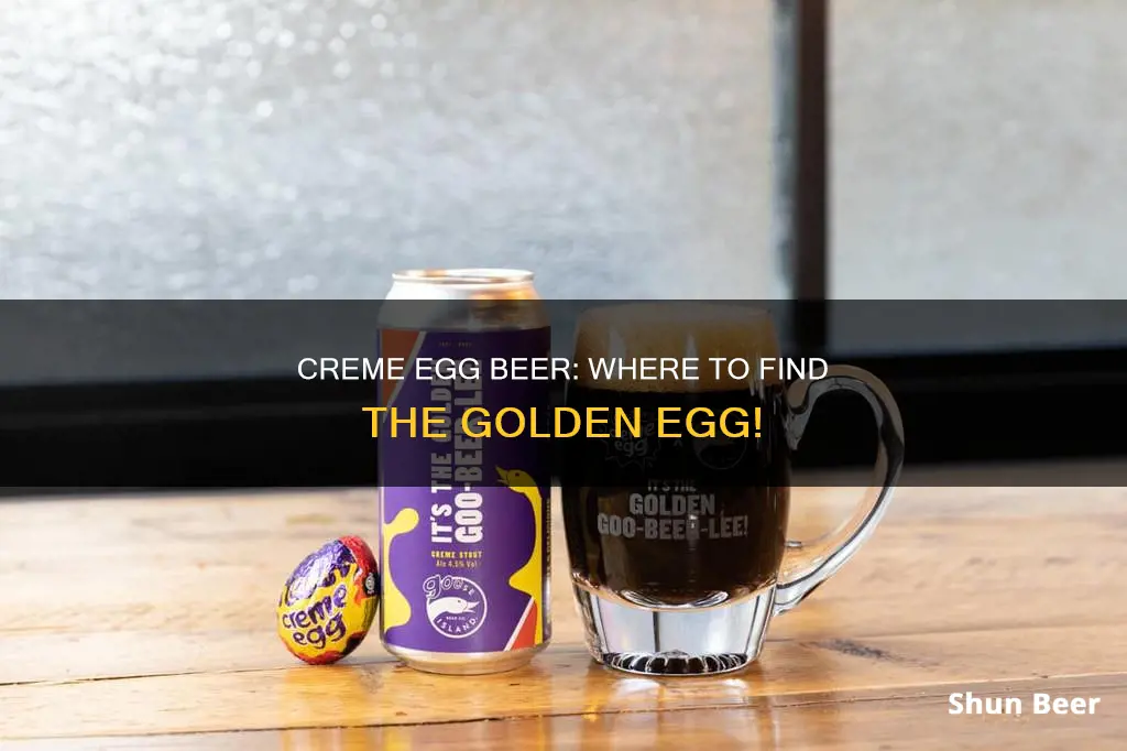 where to buy creme egg beer