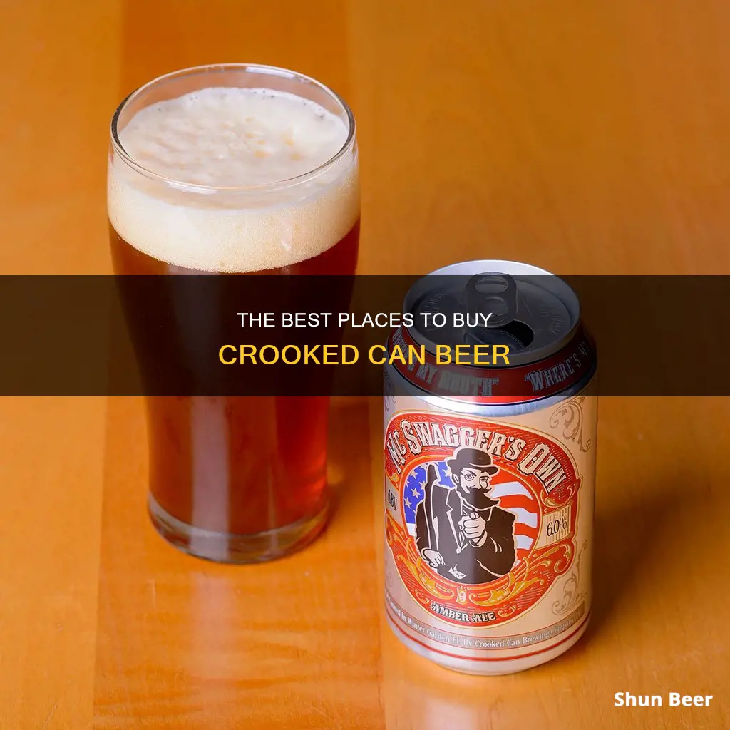 where to buy crooked can beer