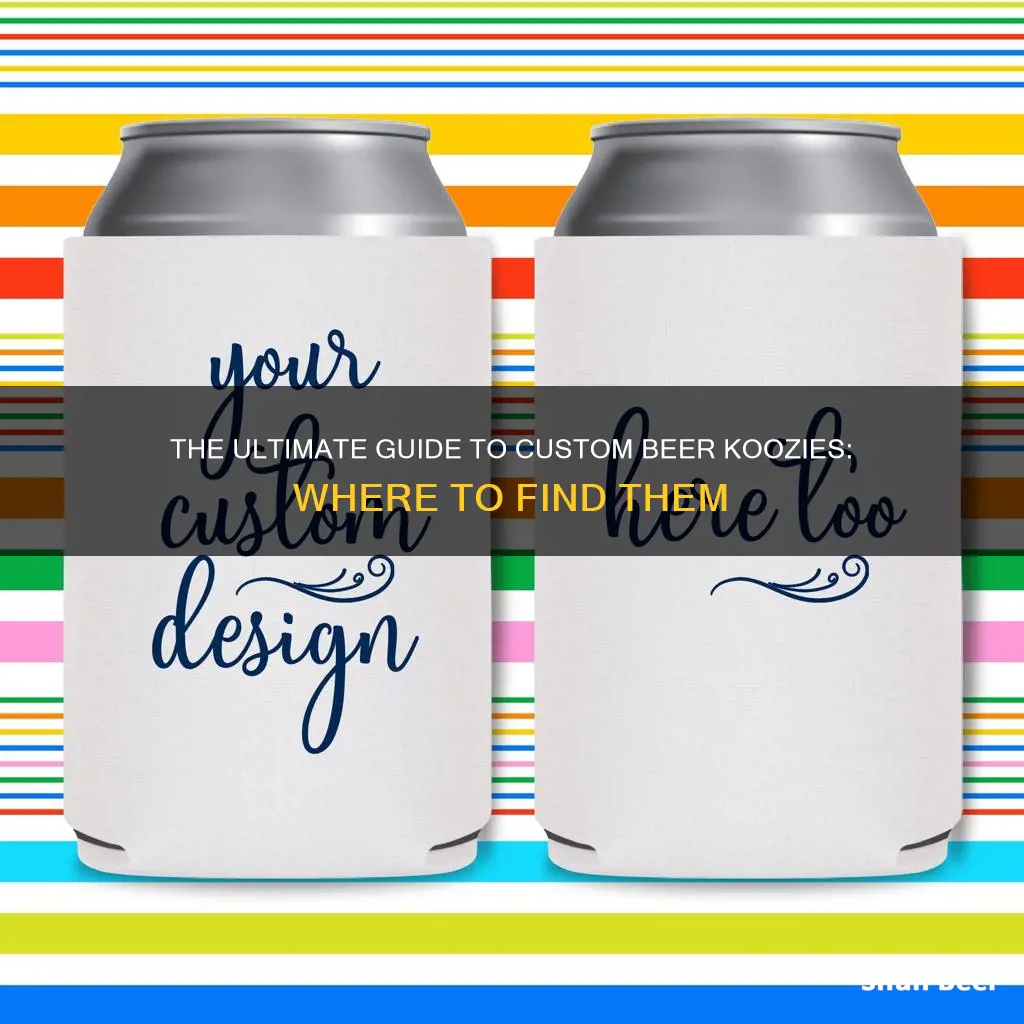 where to buy custom beer koozies