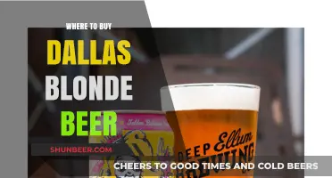 Uncover the Best Spots to Buy Dallas Blonde Beer