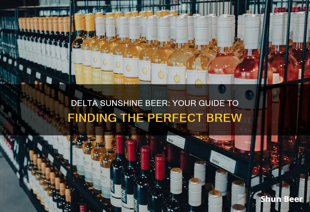 where to buy delta sunshine beer