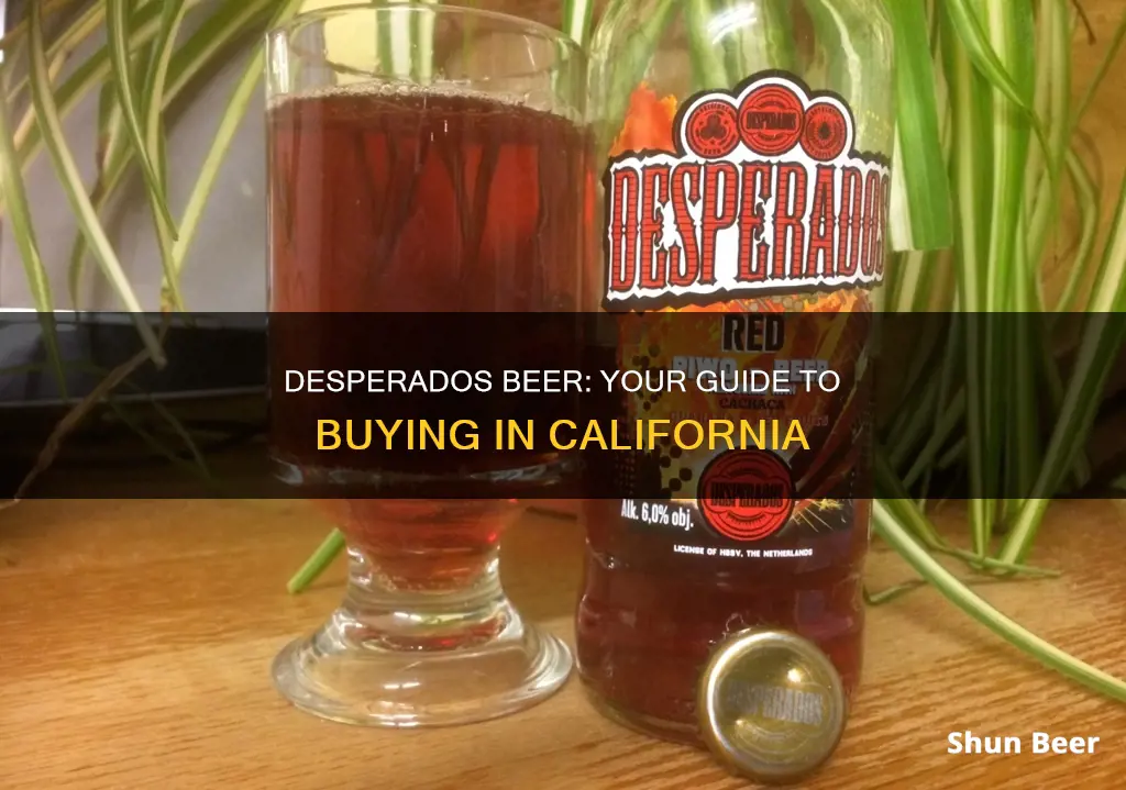 where to buy desperados beer in california