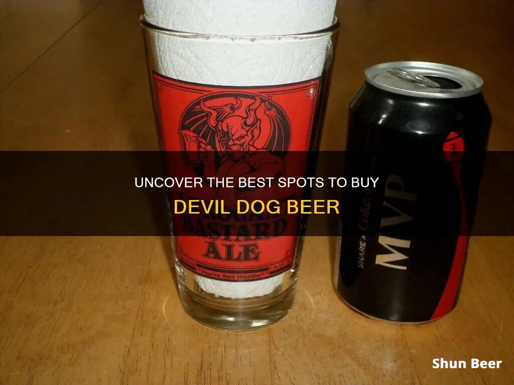 where to buy devil dog beer