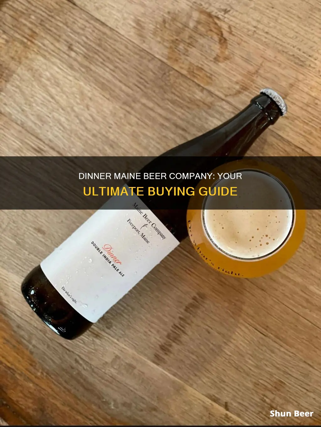 where to buy dinner maine beer company