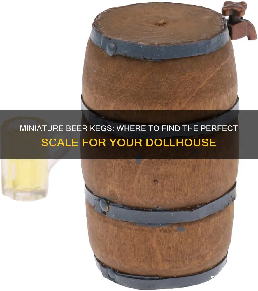 where to buy dollhouse miniature beer keg