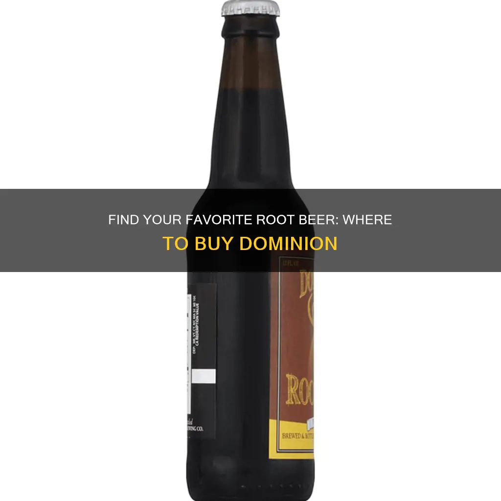 where to buy dominion root beer