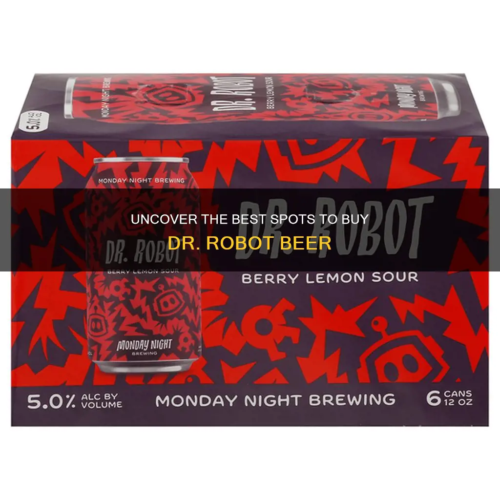 where to buy dr robot beer