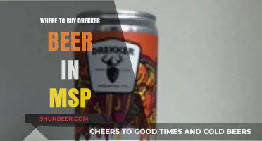 Drekker Beer: Your Guide to Local MSP Purchases