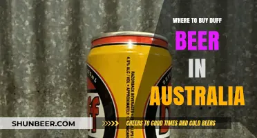 Duff Beer: Your Guide to Australian Sources