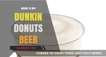 Dunkin' Donuts Beer: Where to Find Your Brew